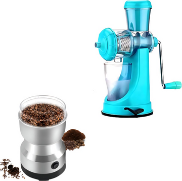 Combo Hand Juicer & Coffee Grinder Smash Machine