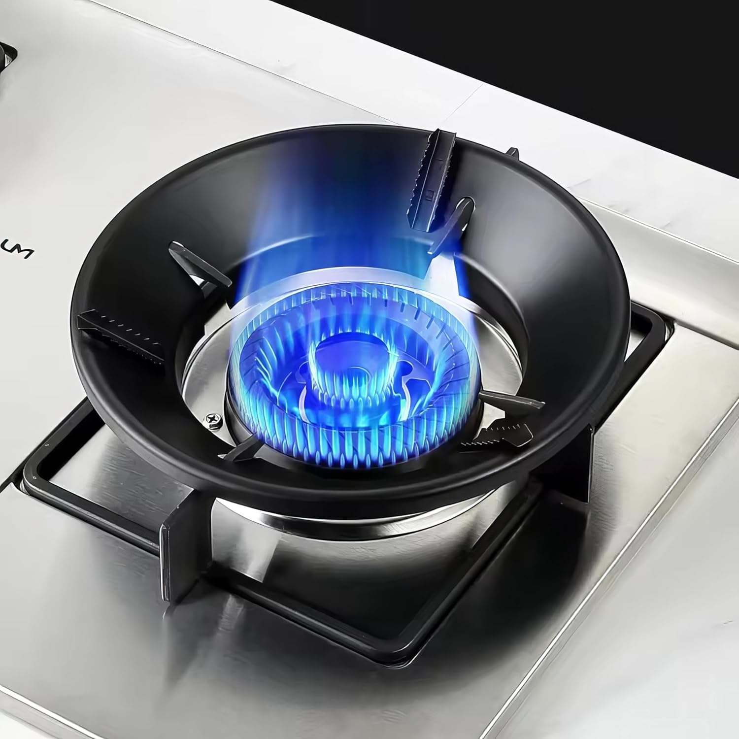 Pack of 2 Gas Saver Ring Portable Stand| Gas Saver Jali| Home Gas Stove Fire & Windproof Energy Saving Stand| Gas Saver Burner Stand Kitchen Accessories Items