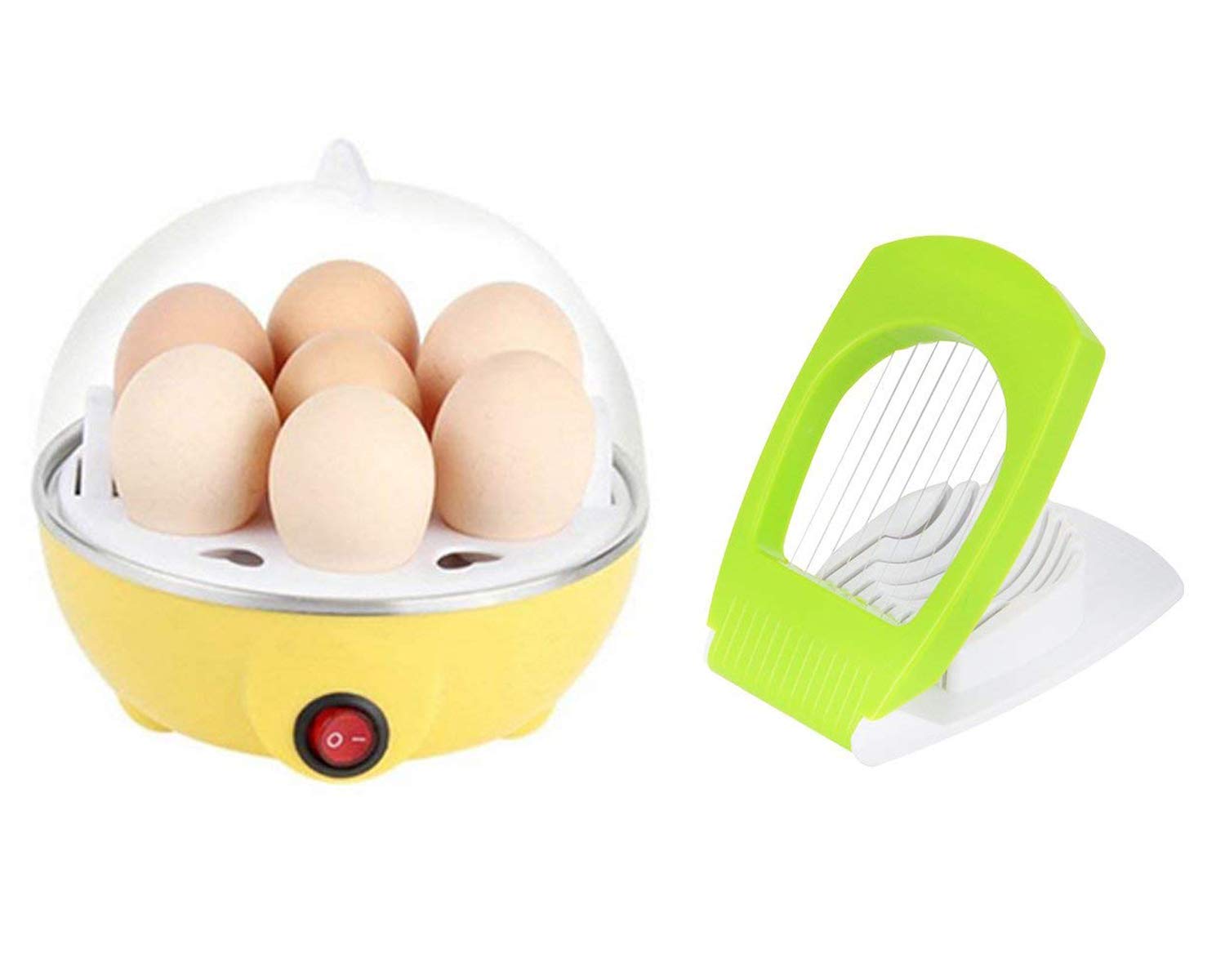 Stainless Steel Egg Cutter and Boiler